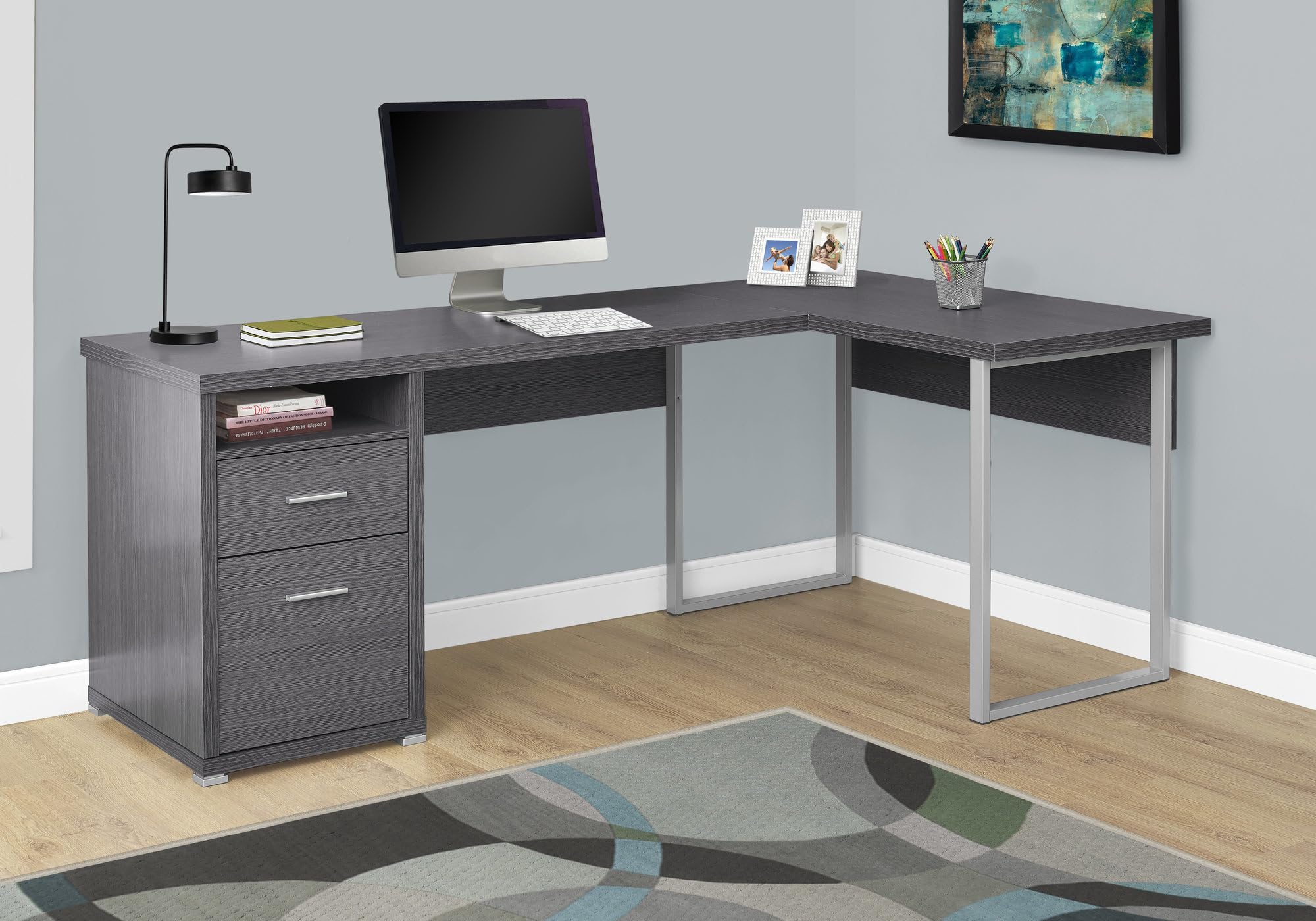 Amazon.com: Monarch Specialties I 7257 Computer Desk, Home Office